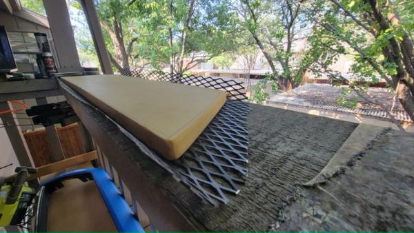 Make sure you find a way to account for the curvature of the grill shape.
