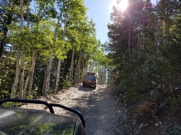 Making our way up! Colorado.