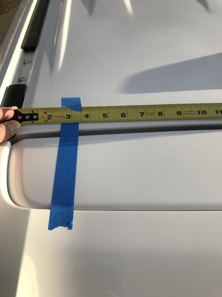 Marking ladder hanger bracket