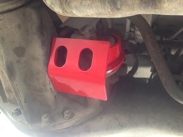 Marlin e locker guard installed