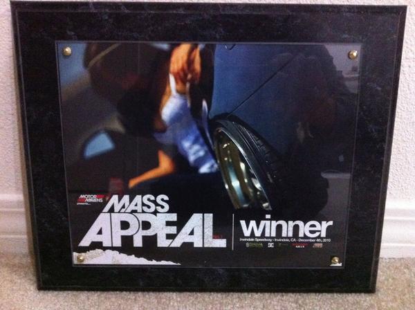 Mass Appeal... Took 1 home for da Team.. TEAM INFINIT!!