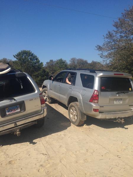 Me and my bud took a trip to Corolla, Nc. Had to get a little flex in while we were down there. Both are bone stock (soon to change.)