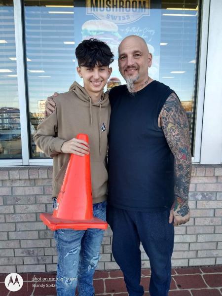 Me and my son Andres