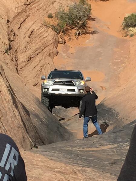 Me, doing some spotting at Hell's Gate.