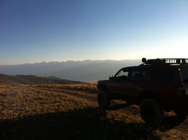 Me n white mtns ...  Eastern Sierras n background