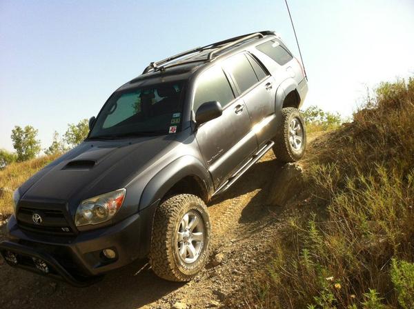 me off-roading in my rig