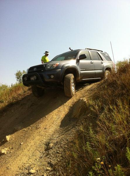 me off-roading in my rig