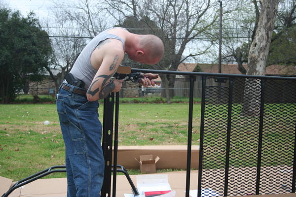 Me, putting this thing together...