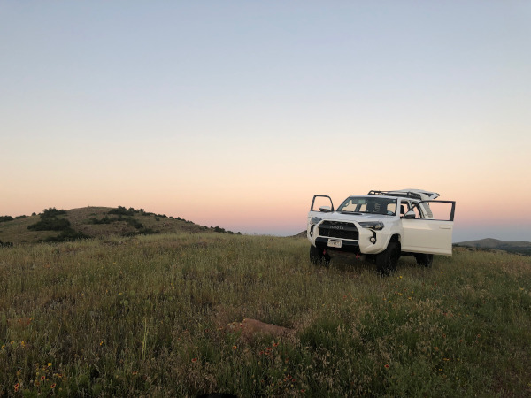 Medicine Park, Oklahoma at sunset