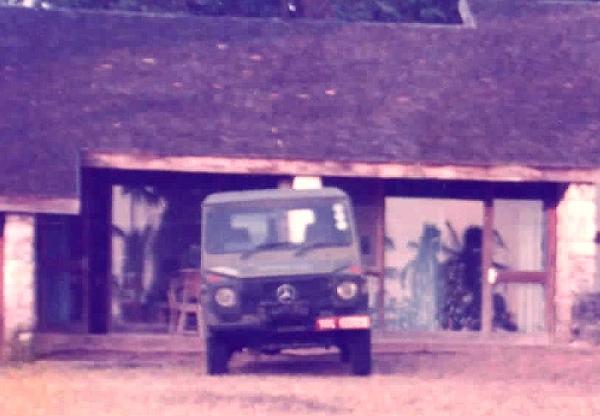 Mercedes G-Wagen - stationed in Africa