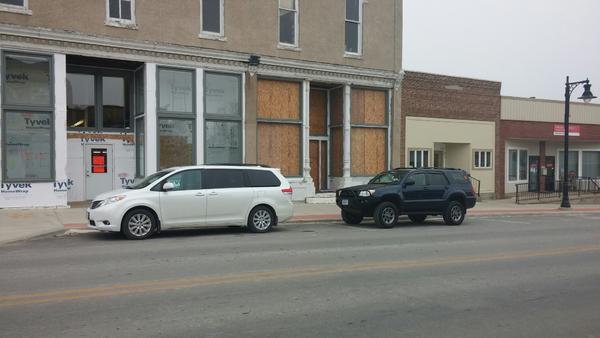 Met up with my brother in a small random town and had to get a picture of our Toyotas together