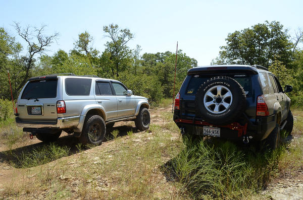 Mine and BigRogers' rigs