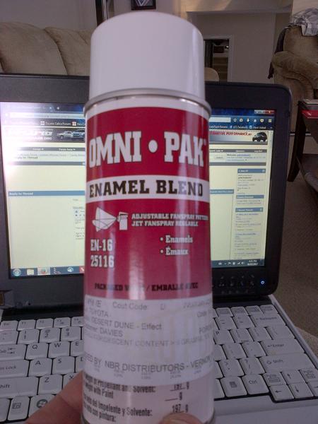 mixed paint