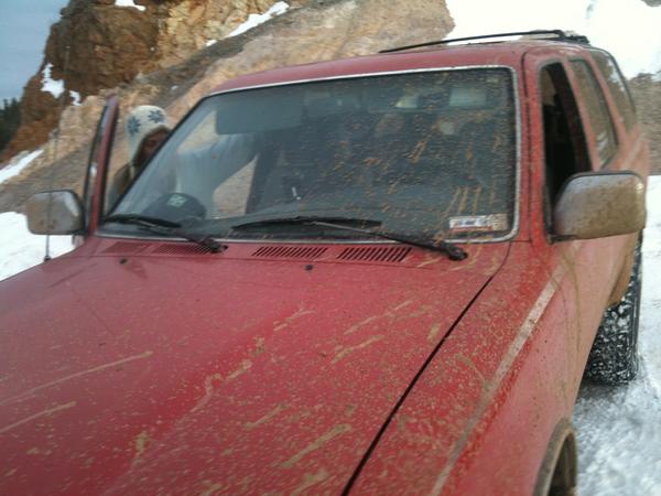 More mud and snow!