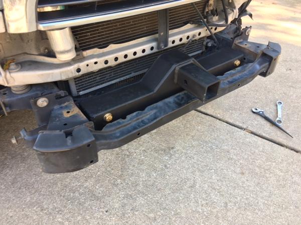 mounted.....about to put bumper back on