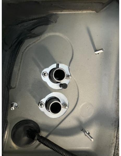 Mounting location from under the vehicle