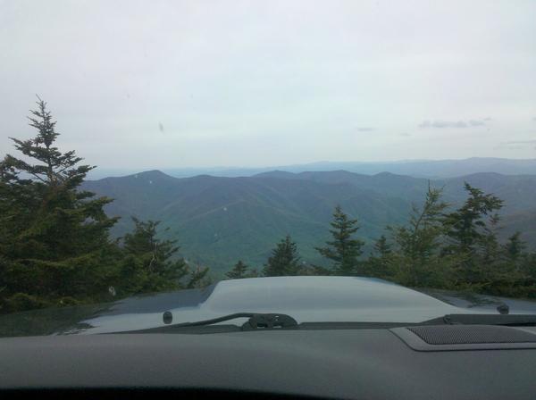 Mt Mitchell.....highest point east of the mississippi river.