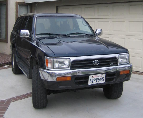 MVP's First 4runner:
'93 T4R - 3.0
Bought 4/2007 w/ 136k miles
Blown Head Gasket
Sold 5/2007 after diagnosing the issue
