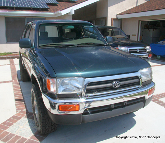 MVP's Third 4runner:
'96 T4R SR5, 2WD, 3.4L, Auto
bought in 4/2007 w/ 211k miles
drove a year until the recession began, gas was $5/gallon and I was o