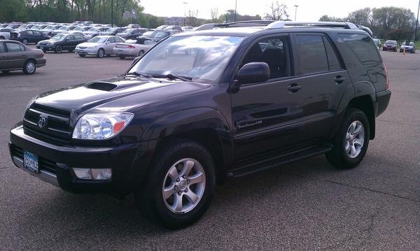 My 05 4Runner Sport 4x4, bought in May or 2012.