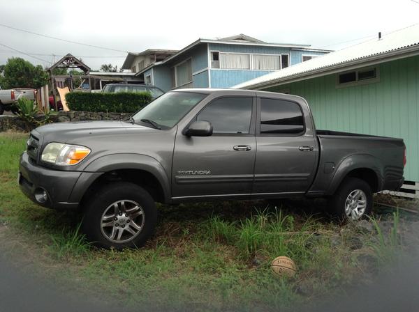 My '06 Tundra limited. Willing to trade parts to build T4R.