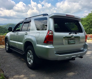 My 08 SR5 4WD. Pic taken shortly after I bought it this past April. One owner cream puff w/ 88k miles. Bone stock in the pic but have just swapped out