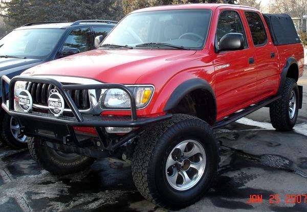 My 2001Tacoma dbl cab....
I know, It's not a Runner but, It is a Toyota!!