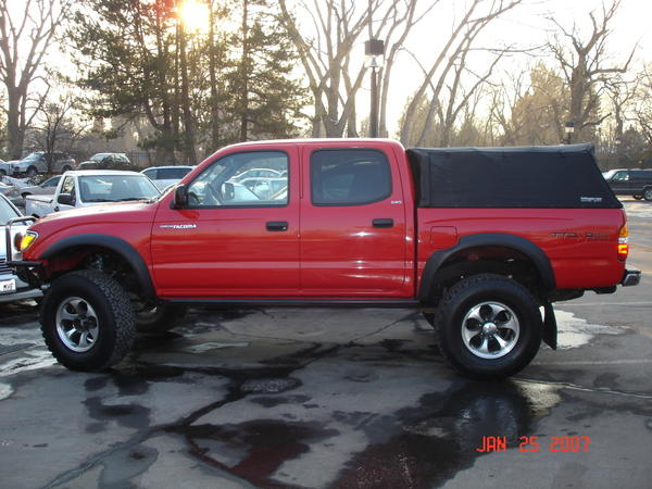 My 2001Tacoma dbl cab....
I know, It's not a Runner but, It is a Toyota!!