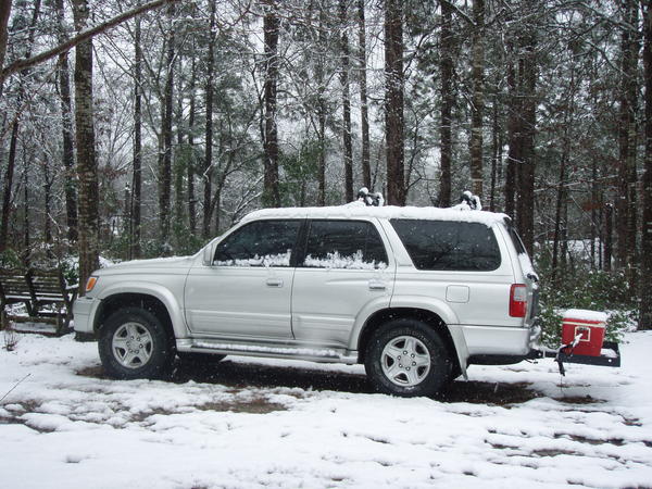 my 3rd gen t4r in some mississippi snow...