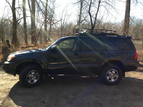 my 4runner with Rack