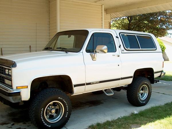 My 89 Blazer I wish I still had it. Had 250k on it.