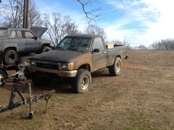 My 91 Toyota money pit. Built from scratch