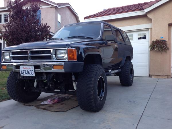 My brothers new lift