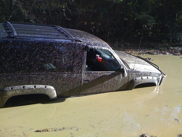 My buddys '95 tahoe stuck beyond belief...had about 4in. of water in cab