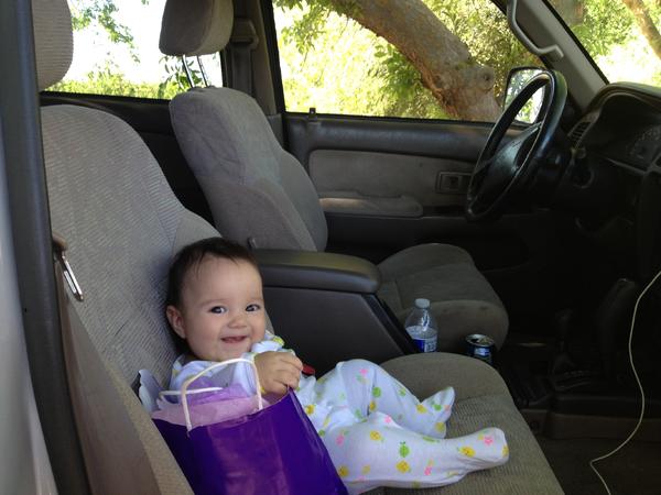 My co-pilot. Loves the 4Runner.