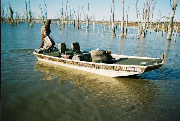 my cool lil bass/duck boat
