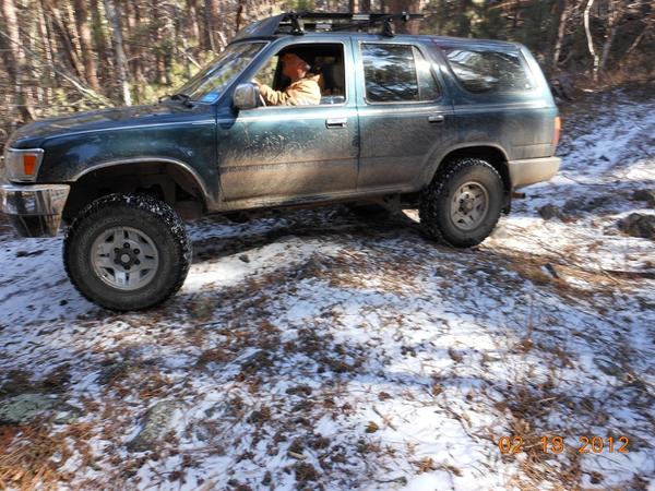 My daily driver getting a little exercise.