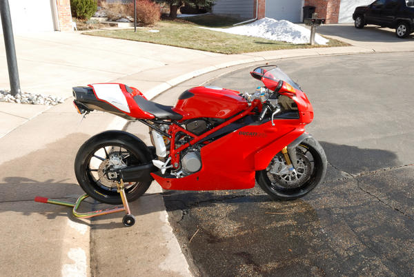 My Duc. What kind of Duc is that? Hmmm. Ain't seen many of those have ya?