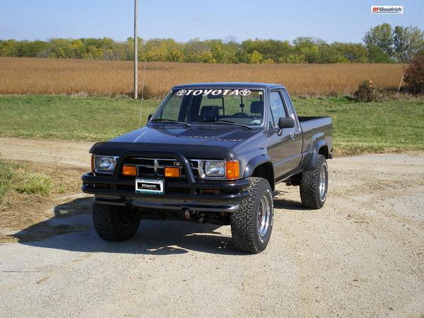 My first car during high school. 1987 Toyota pickup Xtra-cab SR5 4WD