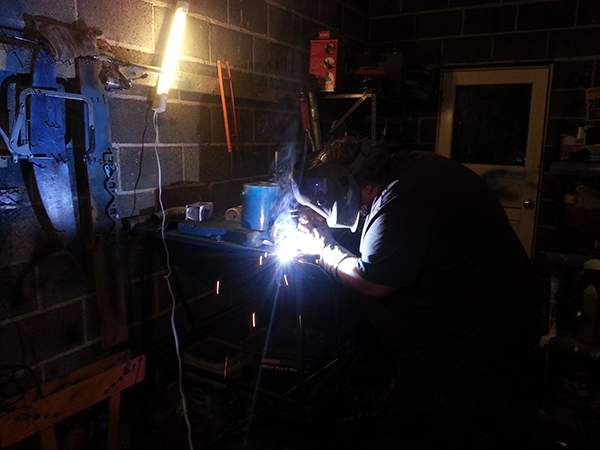 my friend welding