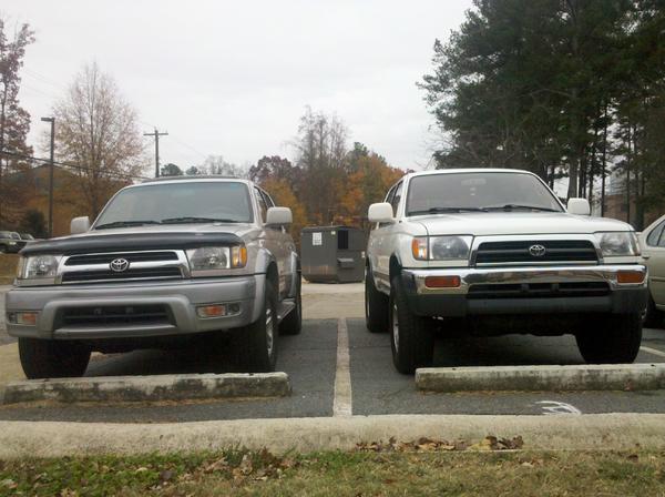 My friends on the left and mine on the right.