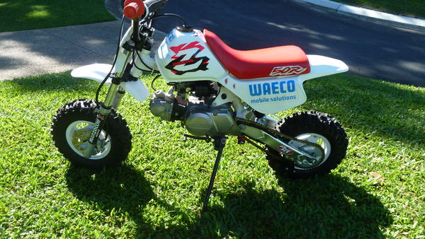My heavily modified 1997 Z50R. 

Zokes up front and Fox monoshock rear, its a neat little weapon that fits in the back of my Toyota.