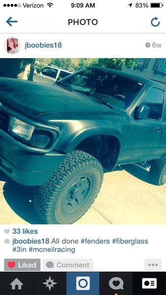 My insta and truck
