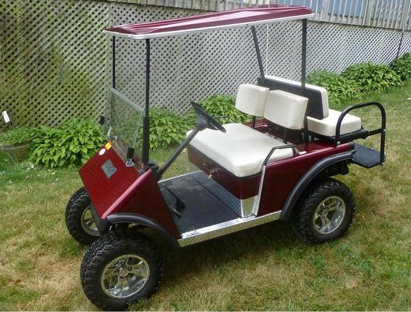 My lifted golf cart - SOLD!