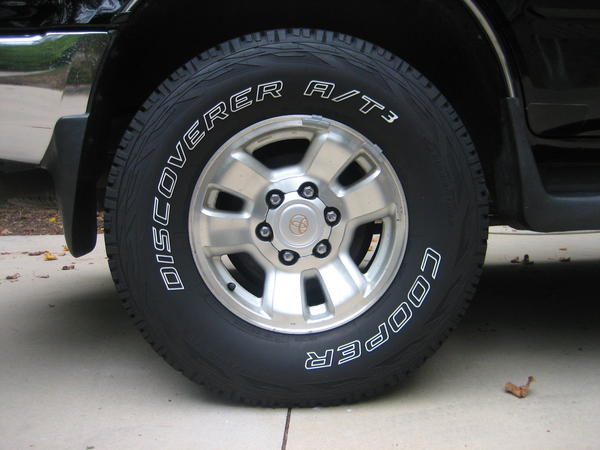 My new Cooper A/T3's