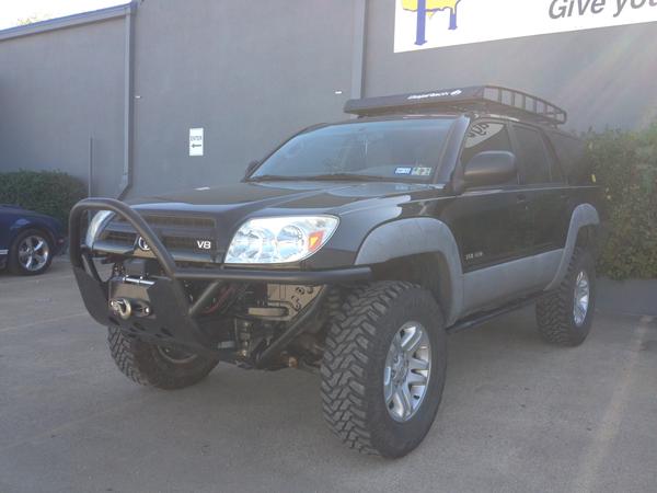 My New Rocktek Bumper with winch
