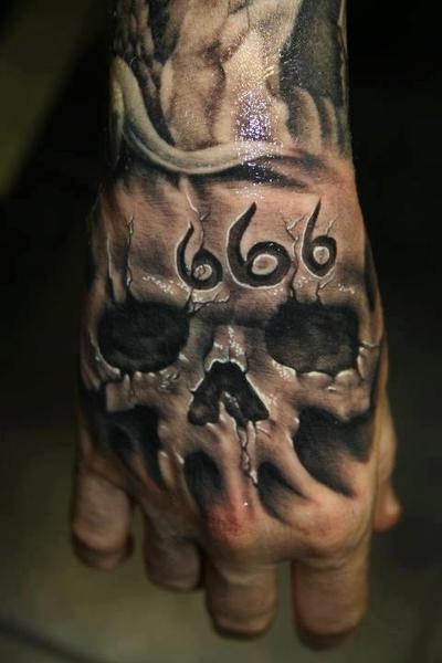 My new Tattoo! The devil left his mark...