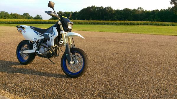 My other ride is a 2013 DRZ400SM, modded out :)
