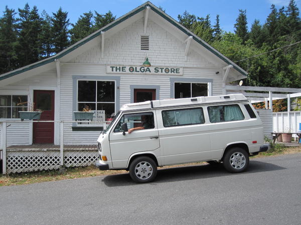 My other ride. Olga, my '87 Westfalia.