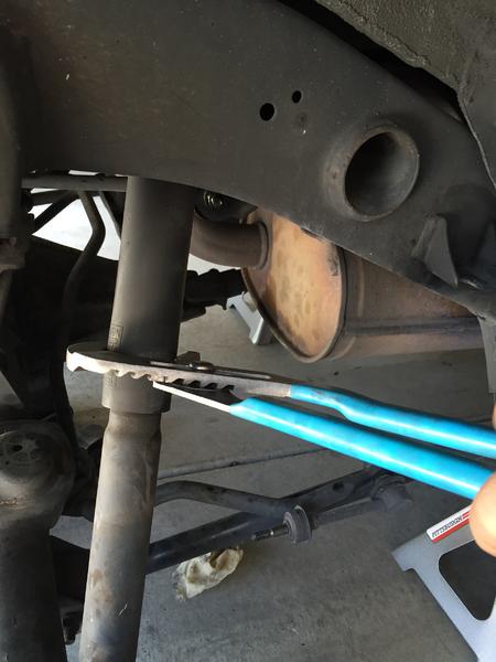 My special shock absober removal tool